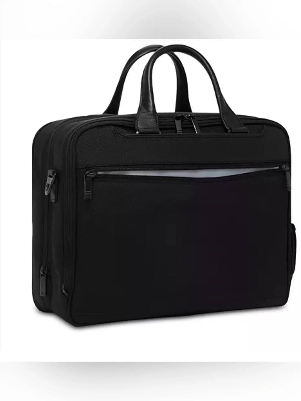 Tumi Black Alpha 4 Medium 15